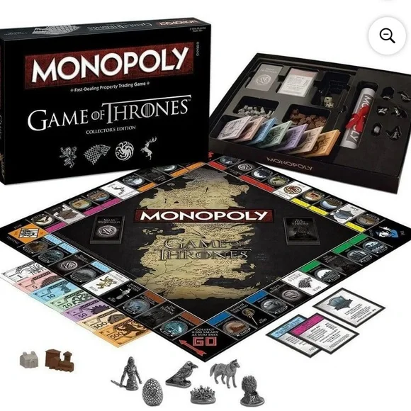 New Sealed Game of Thrones Monopoly Collector’s Edition - Picture 2 of 3